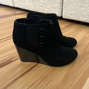 Black Ankle Booties Size 6